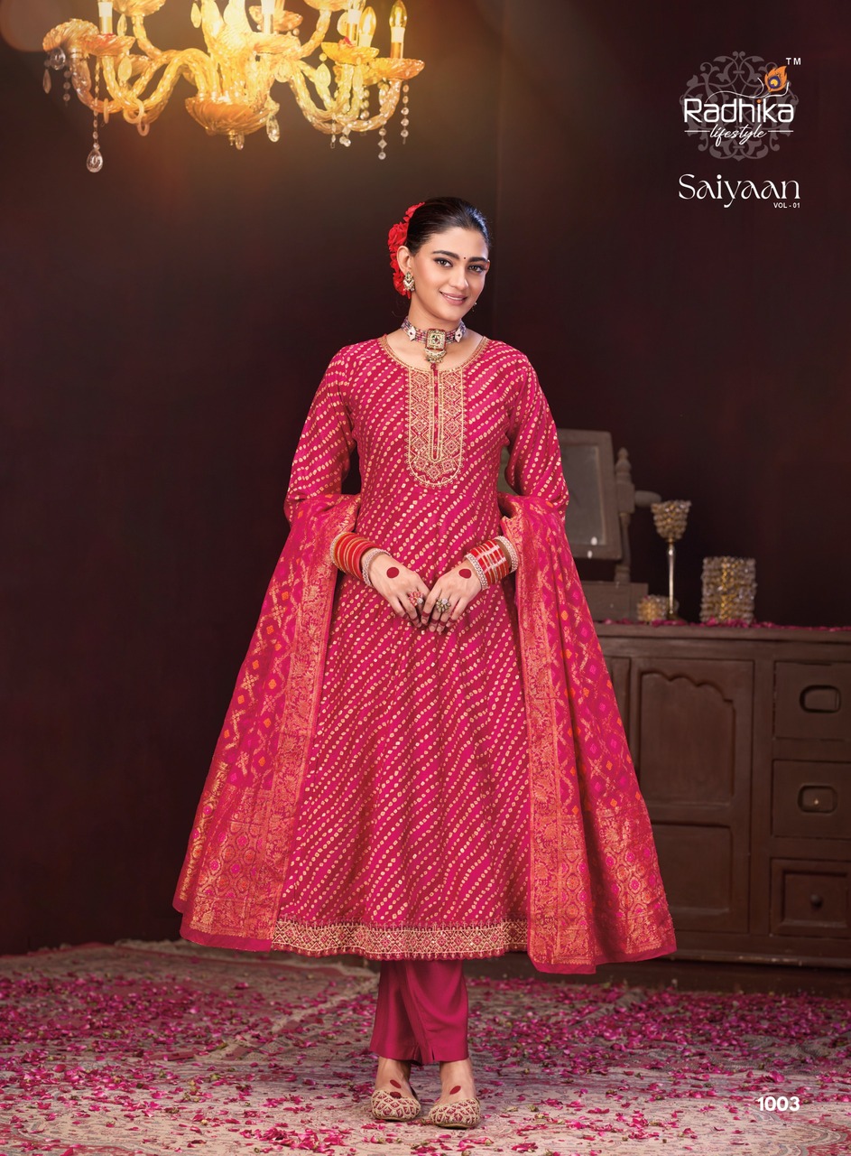 Radhika Lifestyle Saiyaan Readymade Dress Catalog collection 2