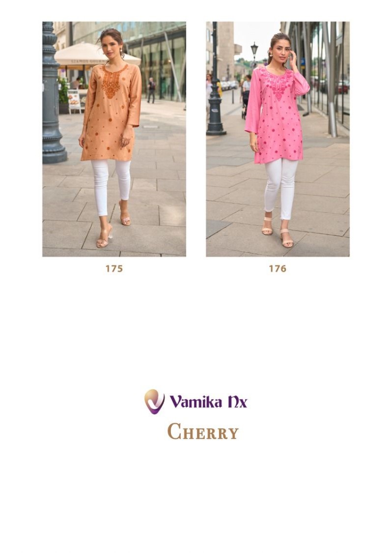 Vamika Nx Cherry Ladies Tops Catalog collection 10