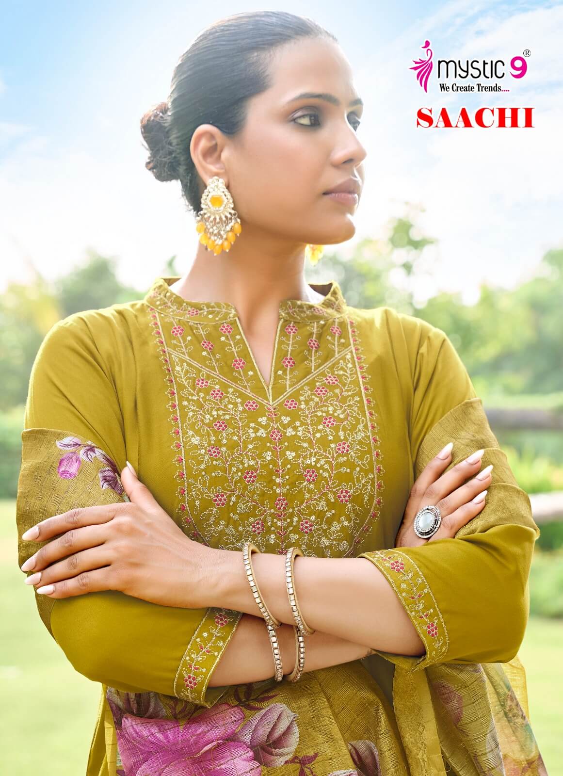 Mystic 9 Saachi Vol 1 Readymade Dress Catalog collection 12