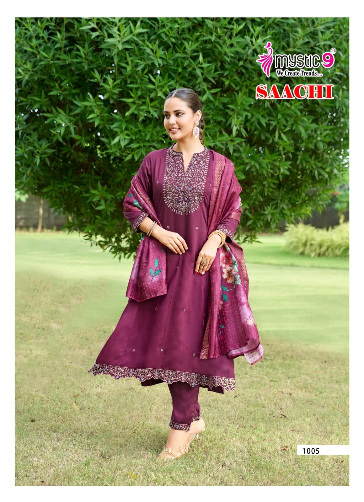 Mystic 9 Saachi Vol 1 Readymade Dress Catalog collection 3