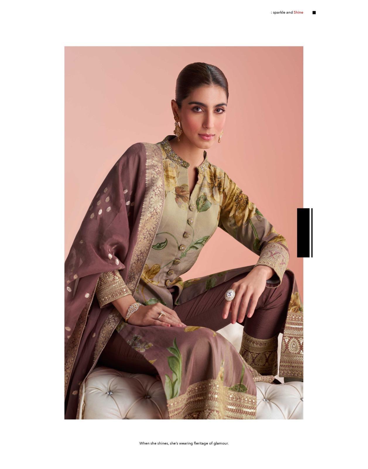 Sayuri Designer Pulkari Wedding Party Salwar Suits Catalog collection 2