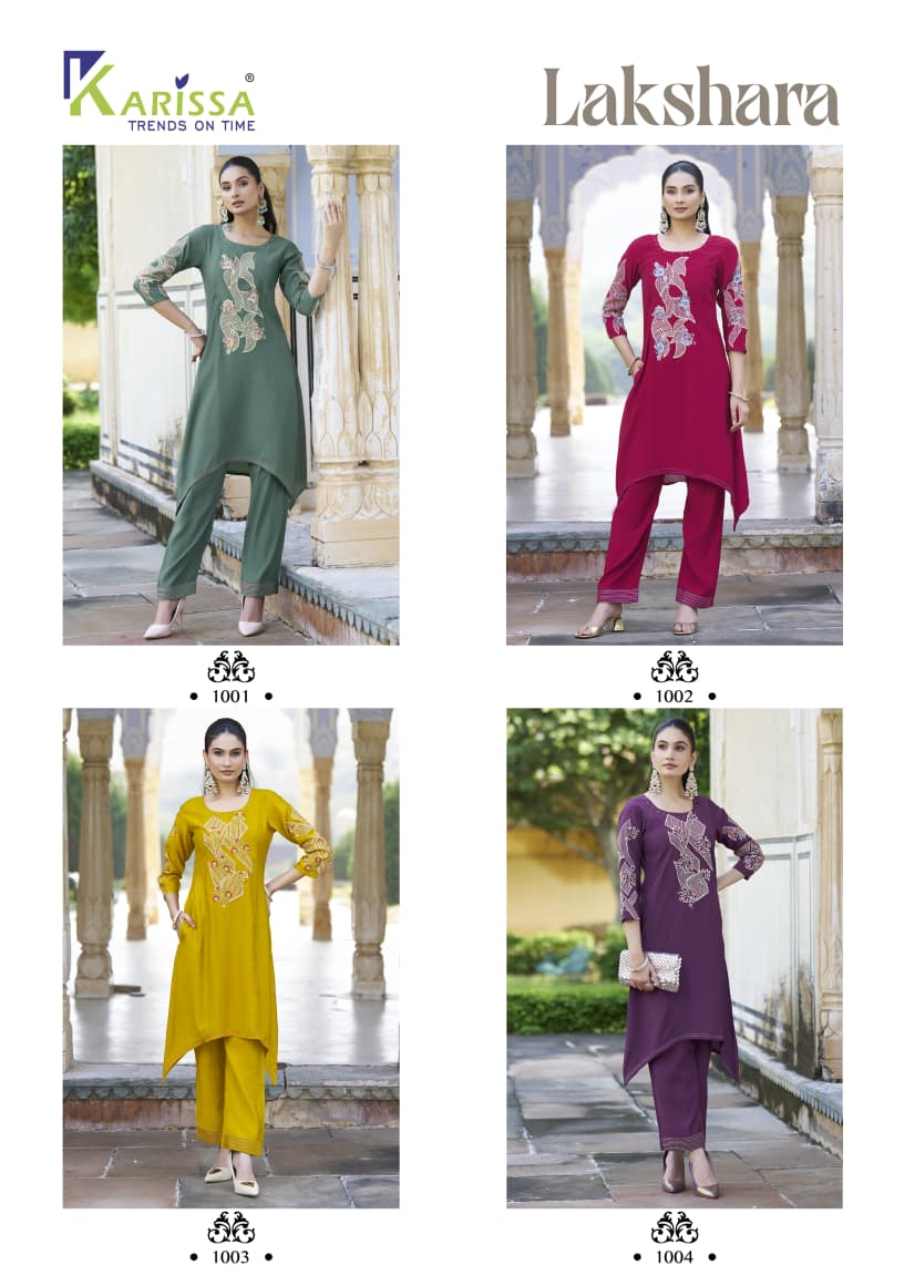 Karissa Lakshara Readymade Dress Catalog collection 2