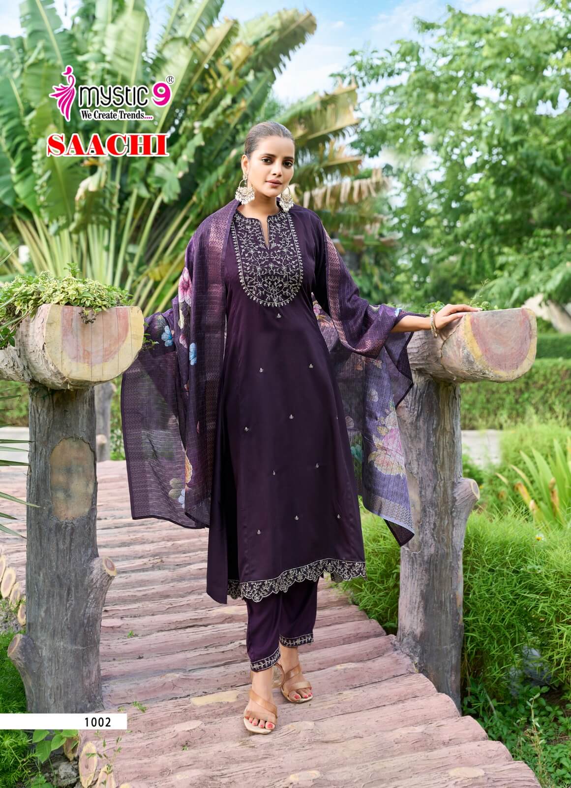 Mystic 9 Saachi Vol 1 Readymade Dress Catalog collection 9
