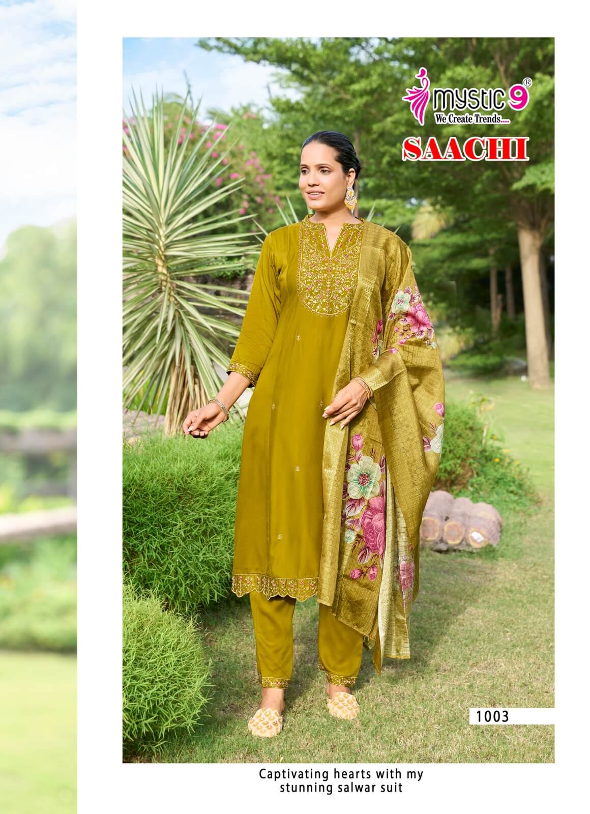 Mystic 9 Saachi Vol 1 Readymade Dress Catalog collection 10