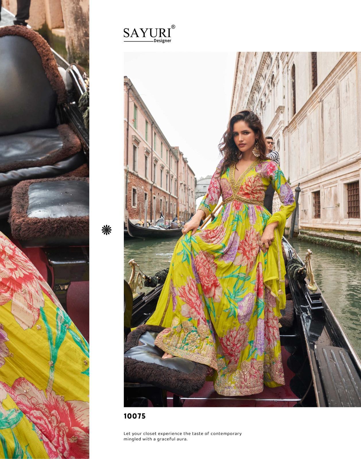 Sayuri Designer Geet Gowns With Dupatta Catalog collection 6