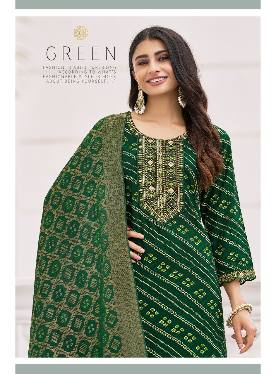 Radhika Lifestyle Sajni Vol 4  Printed Salwar Kameez Catalog collection 2