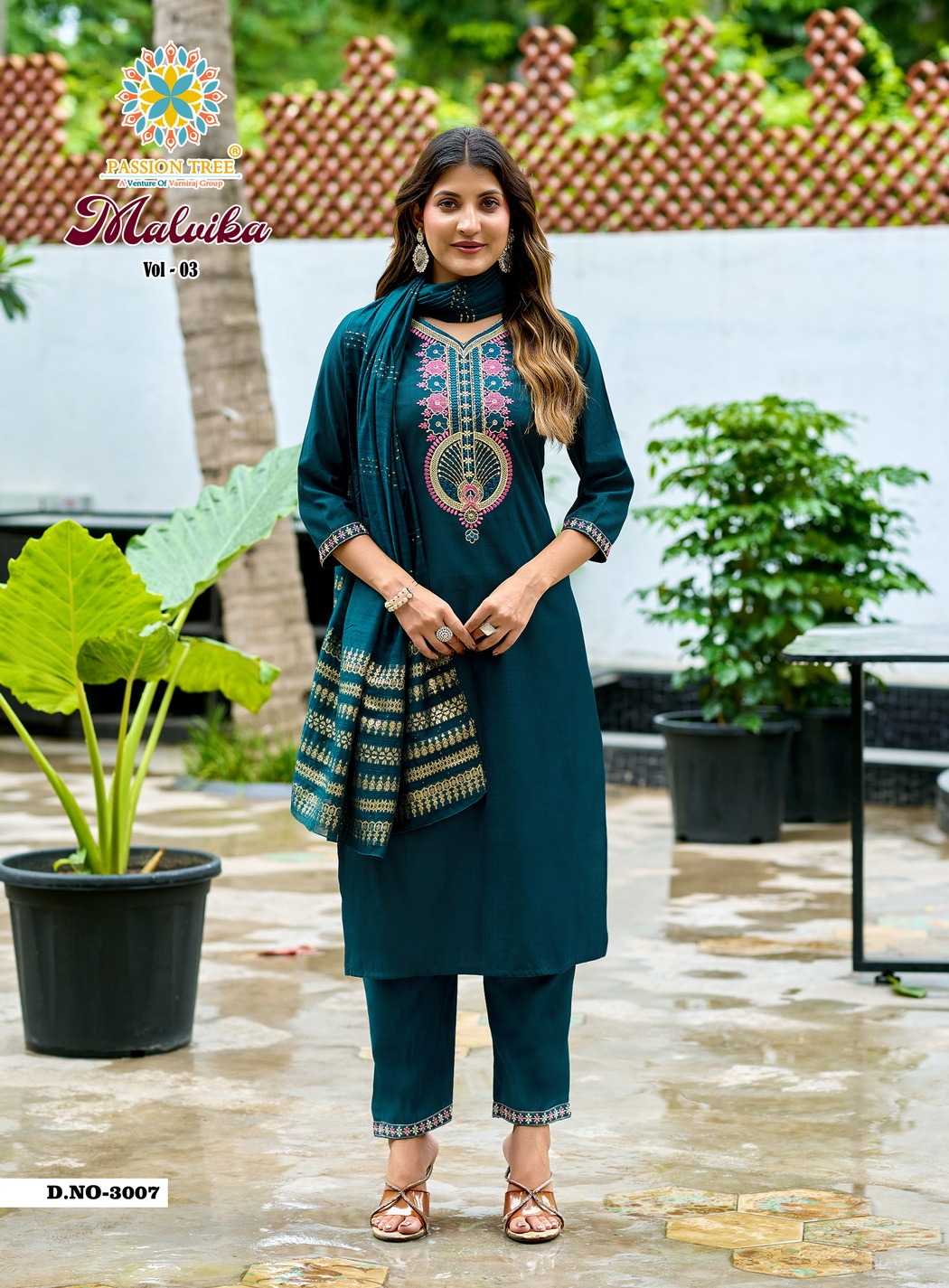 Passion Tree Malvika Vol 3 Readymade Dress Catalog collection 1