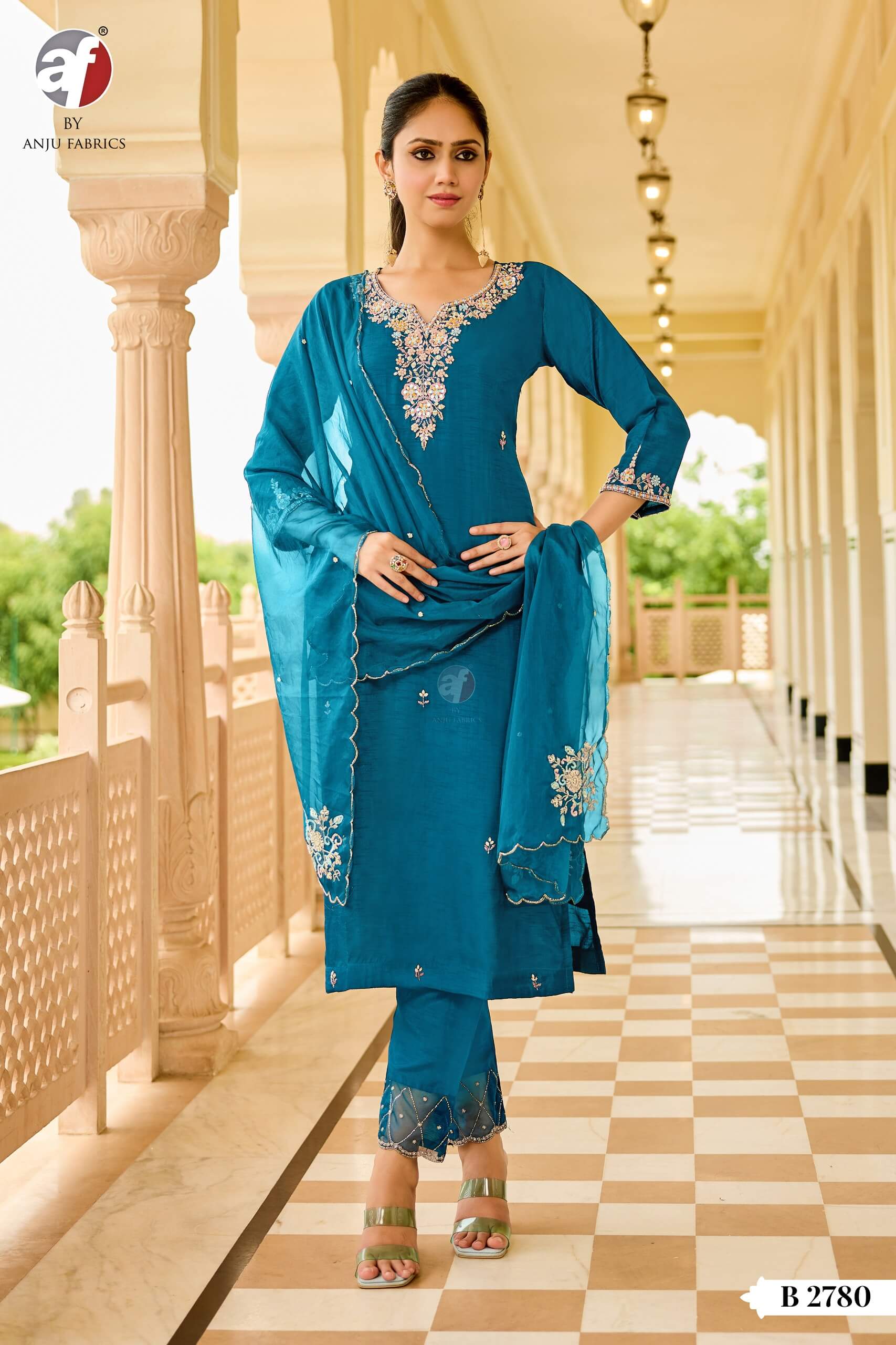 Anju Fabrics Dola Readymade Dress Size Set collection 2