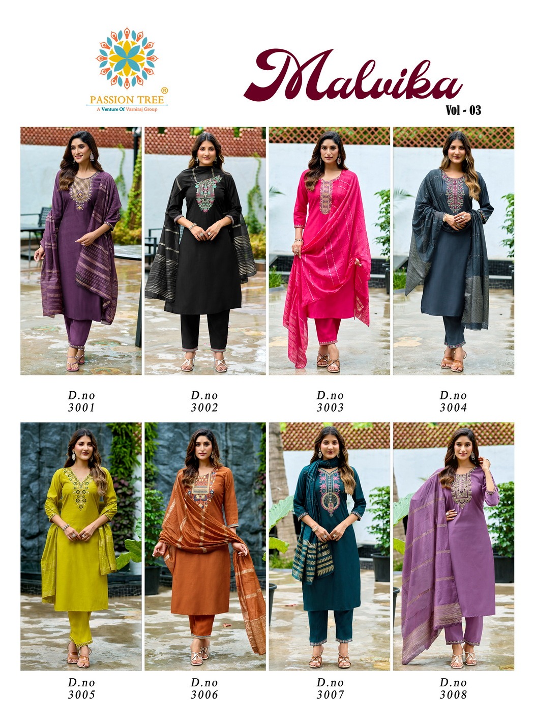 Passion Tree Malvika Vol 3 Readymade Dress Catalog collection 10