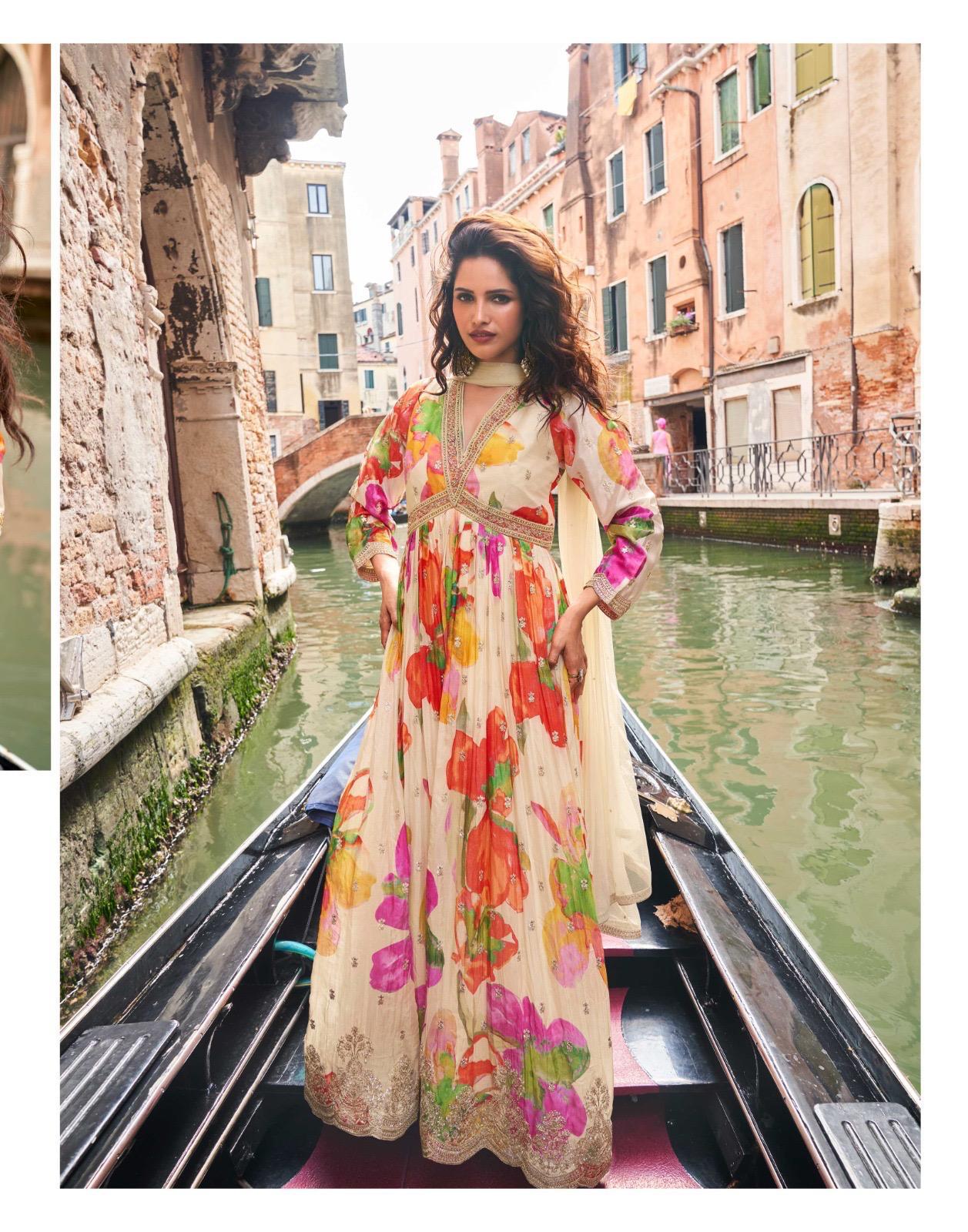 Sayuri Designer Geet Gowns With Dupatta Catalog collection 8