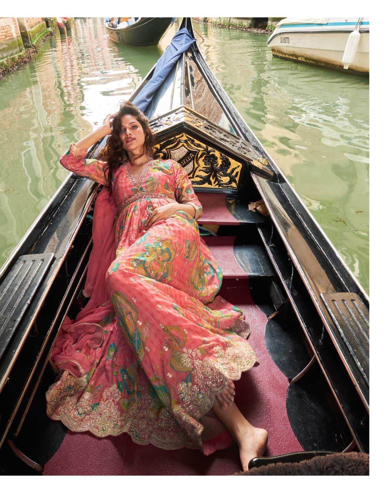 Sayuri Designer Geet Gowns With Dupatta Catalog collection 12