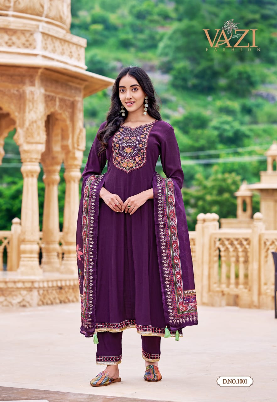 Vazi Fashion Saboori Readymade Dress Catalog collection 9