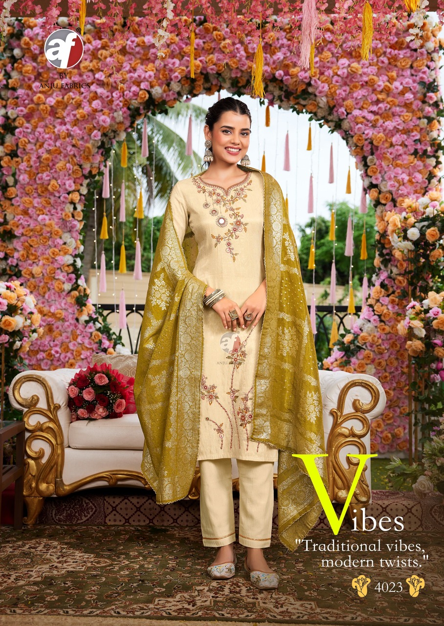 Anju Fabrics Rangat Embroidery Salwar Kameez Catalog collection 8