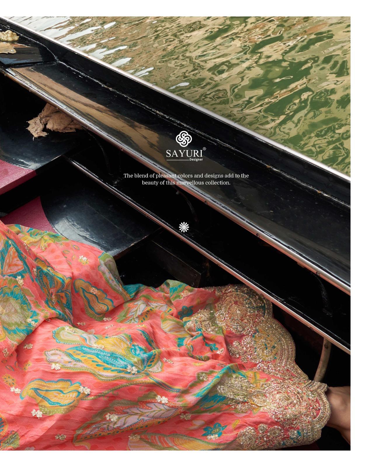 Sayuri Designer Geet Gowns With Dupatta Catalog collection 10