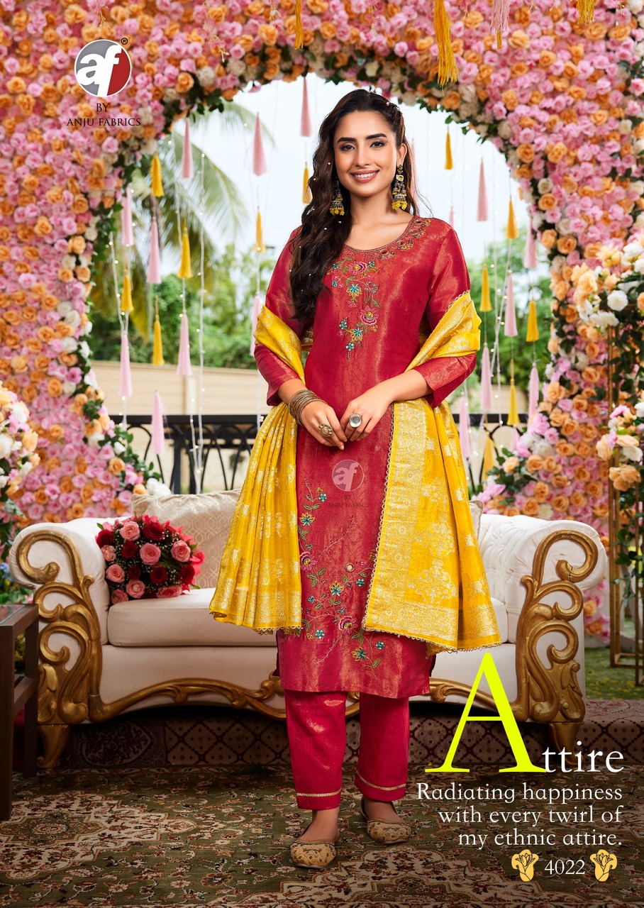 Anju Fabrics Rangat Embroidery Salwar Kameez Catalog collection 10