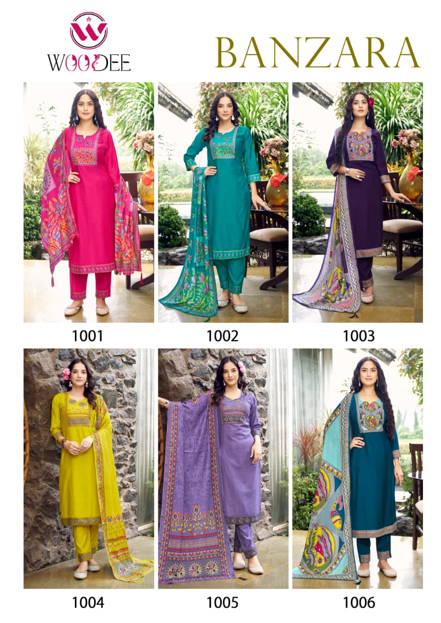 Woodee Banzara Readymade Dress Catalog collection 1