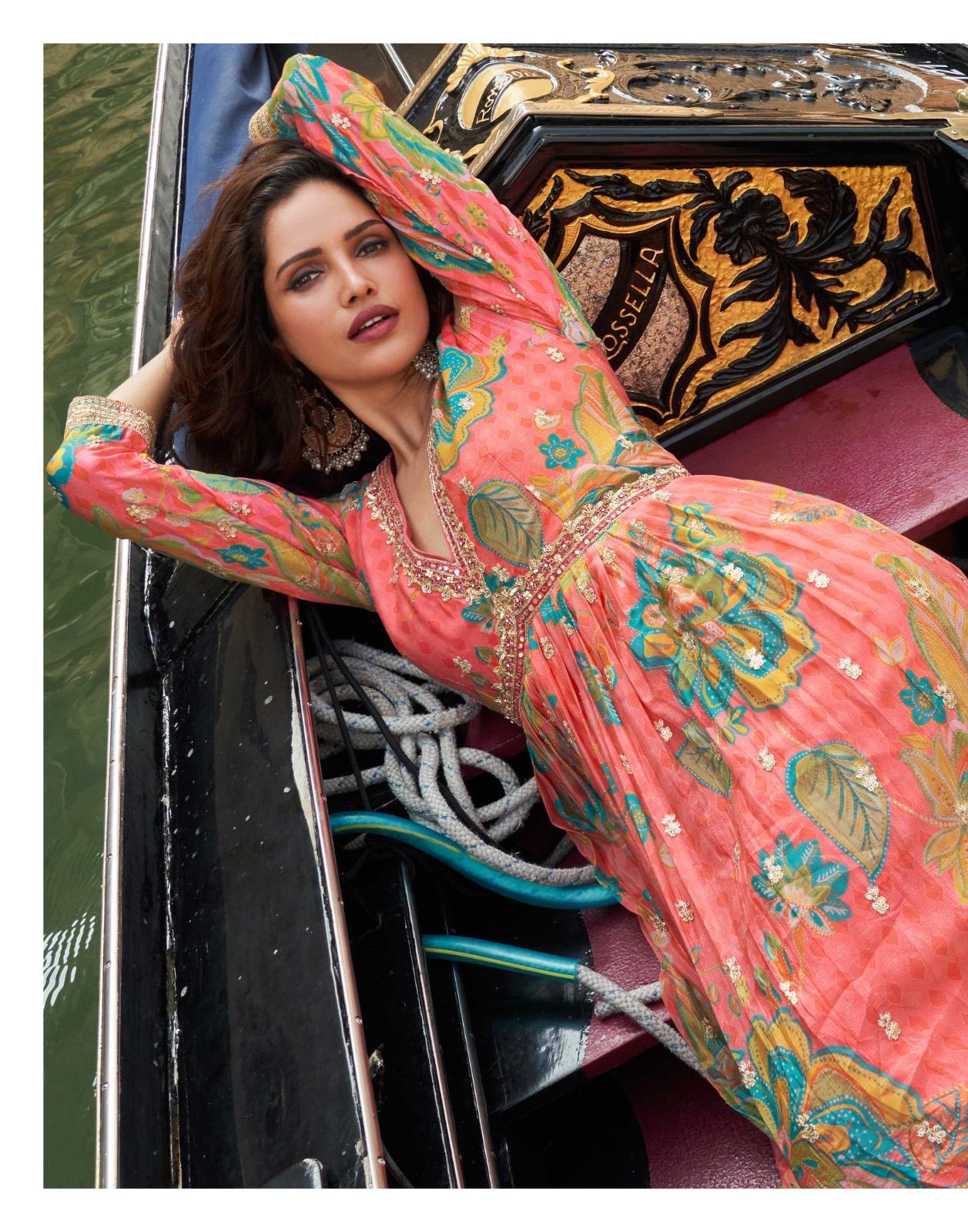Sayuri Designer Geet Gowns With Dupatta Catalog collection 11