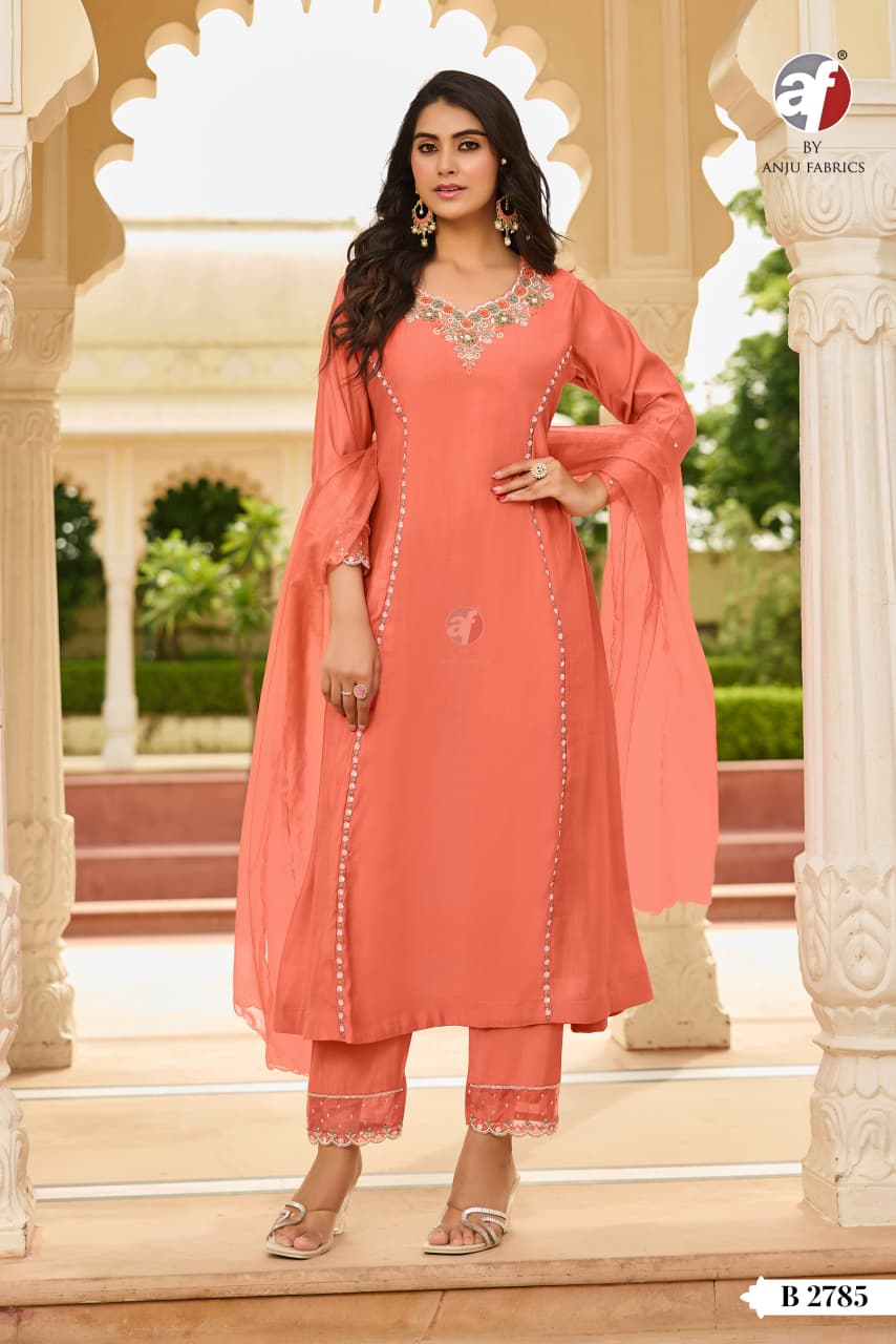 Anju Fabrics Modal Readymade Dress Size Set collection 1