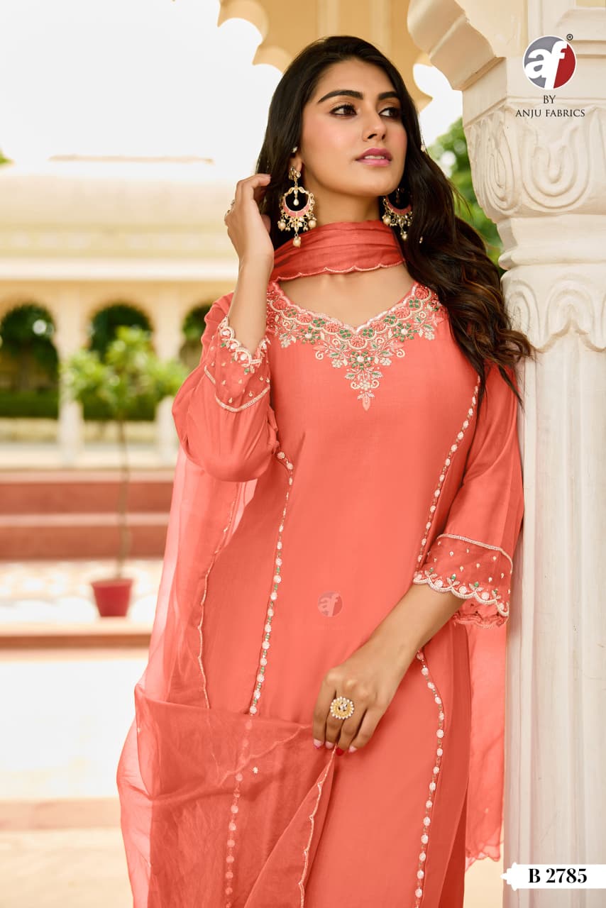 Anju Fabrics Modal Readymade Dress Size Set collection 4