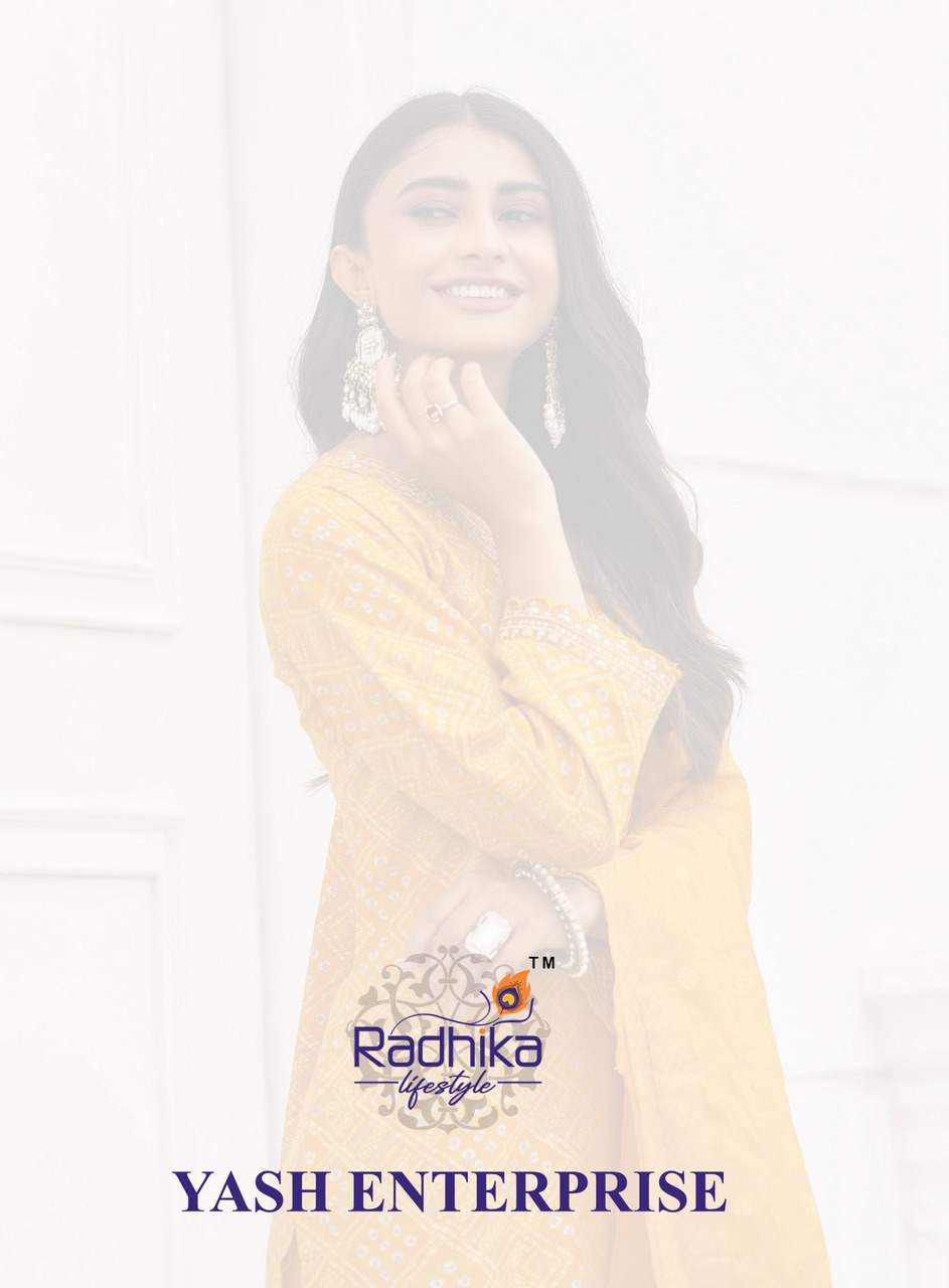 Radhika Lifestyle Sajni Vol 4  Printed Salwar Kameez Catalog collection 16