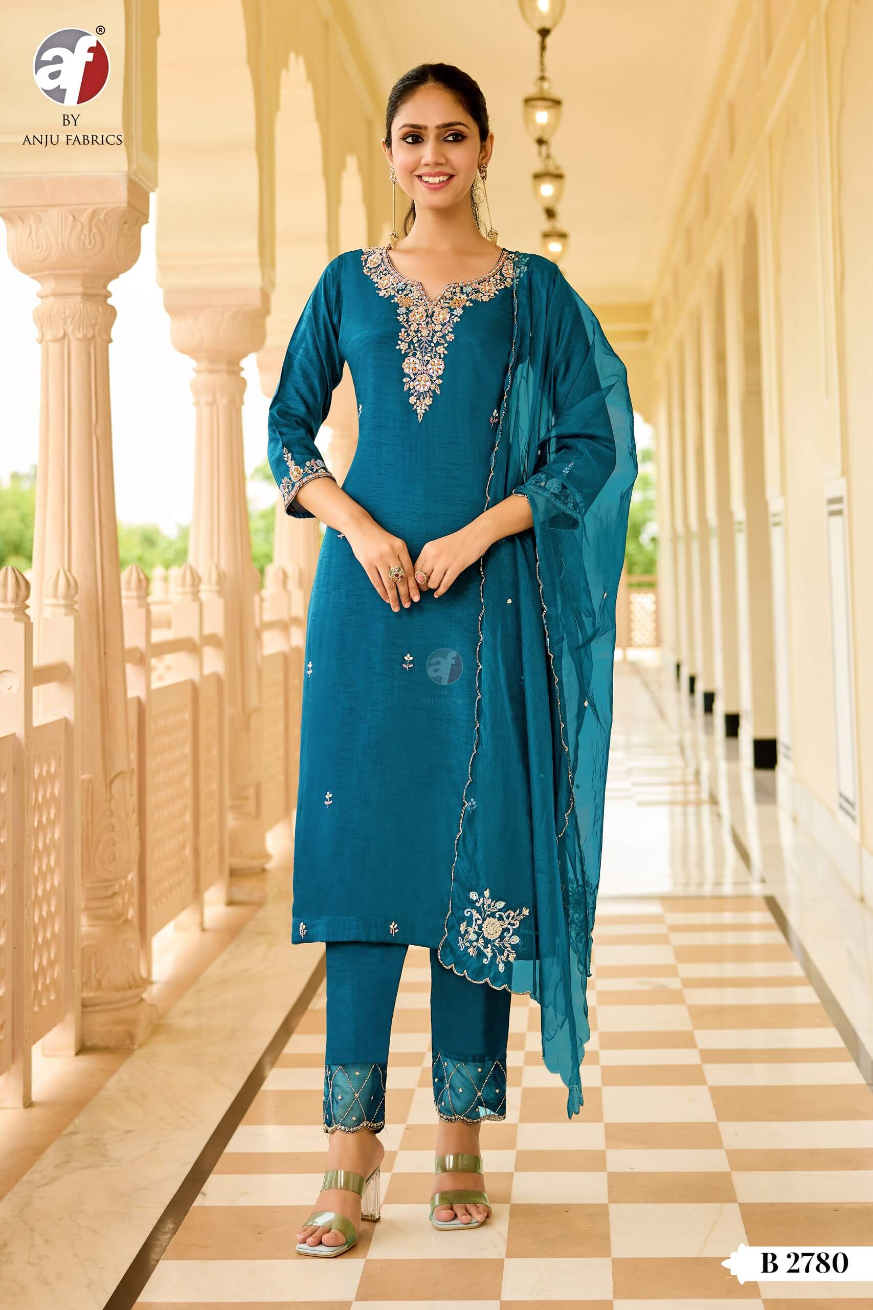 Anju Fabrics Dola Readymade Dress Size Set collection 3