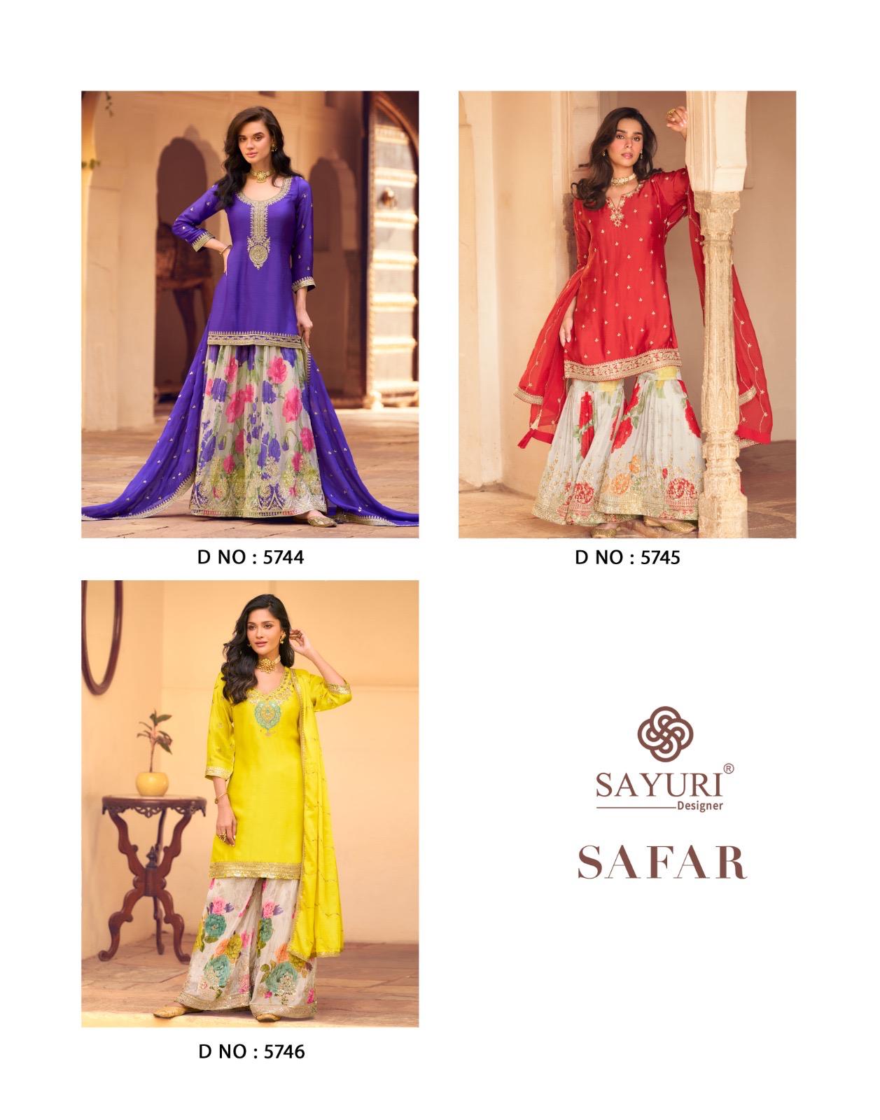 Sayuri Designer Safar Wedding Party Salwar Suits Catalog collection 11