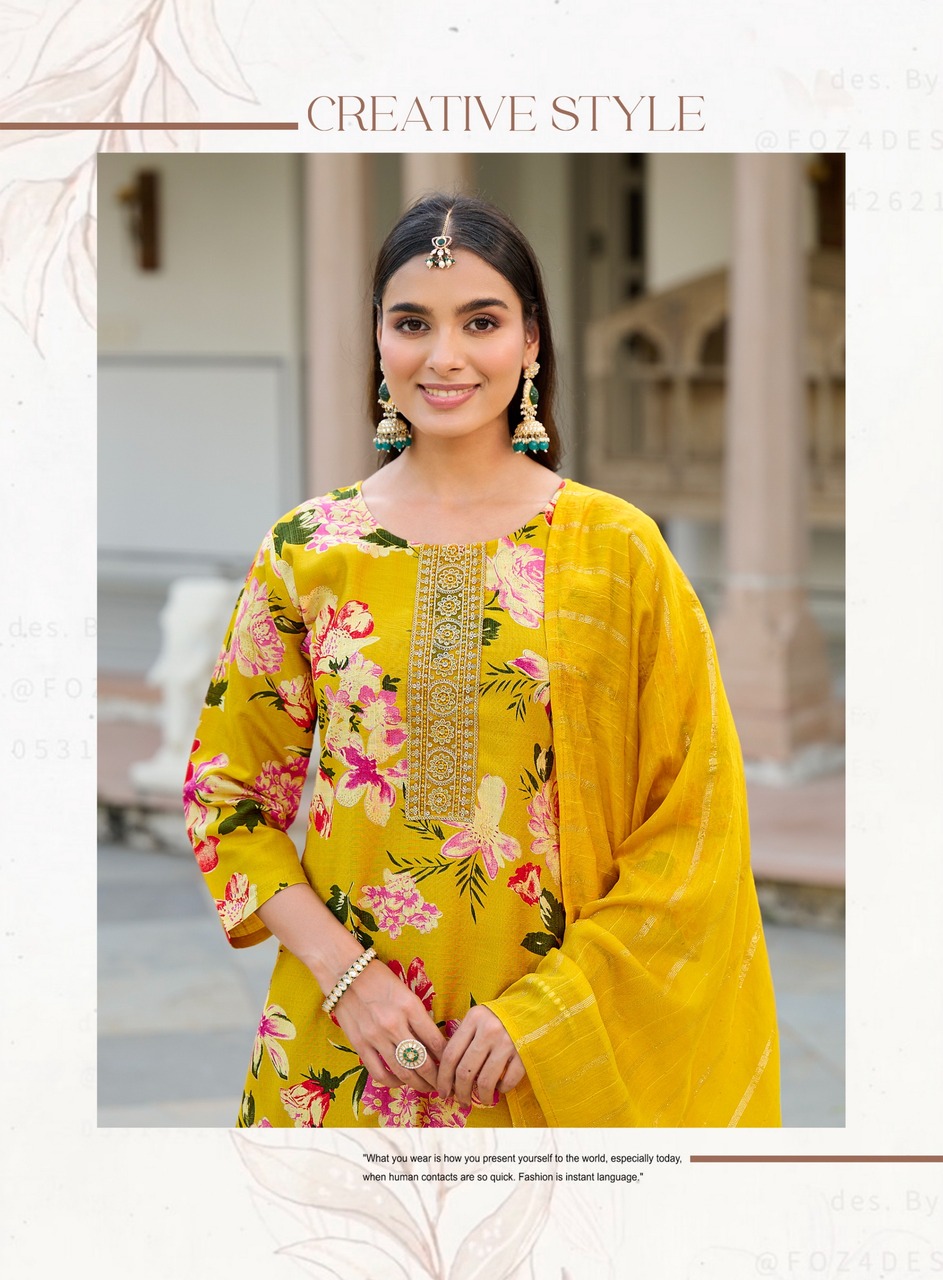 Radhika Lifestyle Sirin Vol 3 Printed Salwar Kameez Catalog collection 13