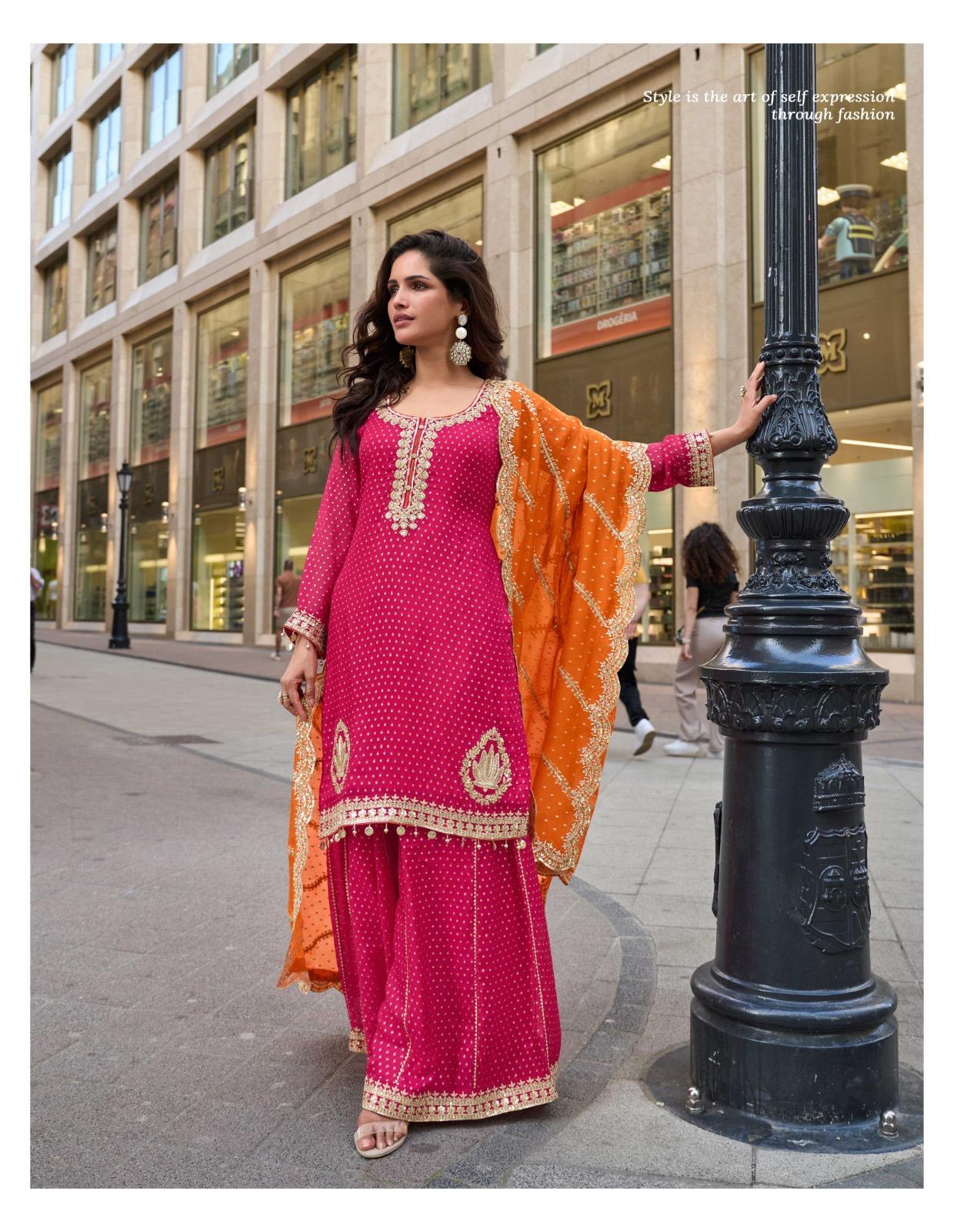 Sayuri Designer Swati Embroidery Salwar Kameez Catalog collection 5