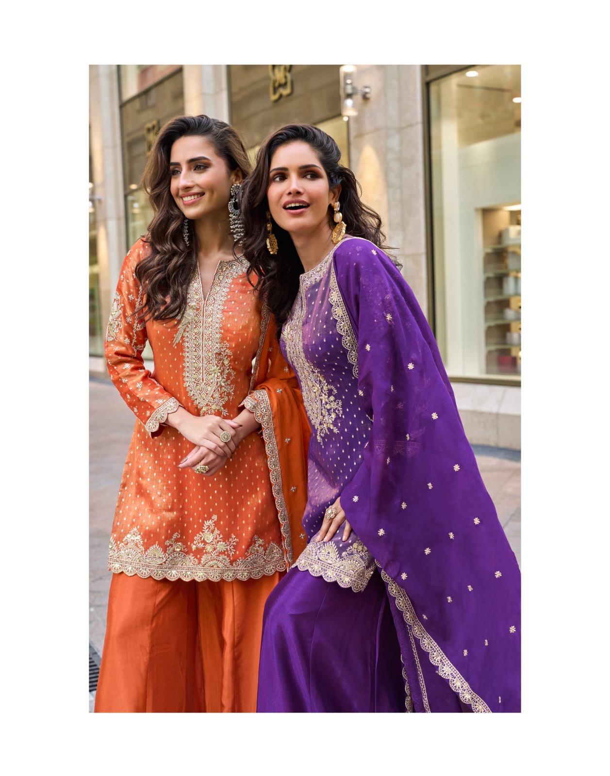 Sayuri Designer Swati Embroidery Salwar Kameez Catalog collection 10