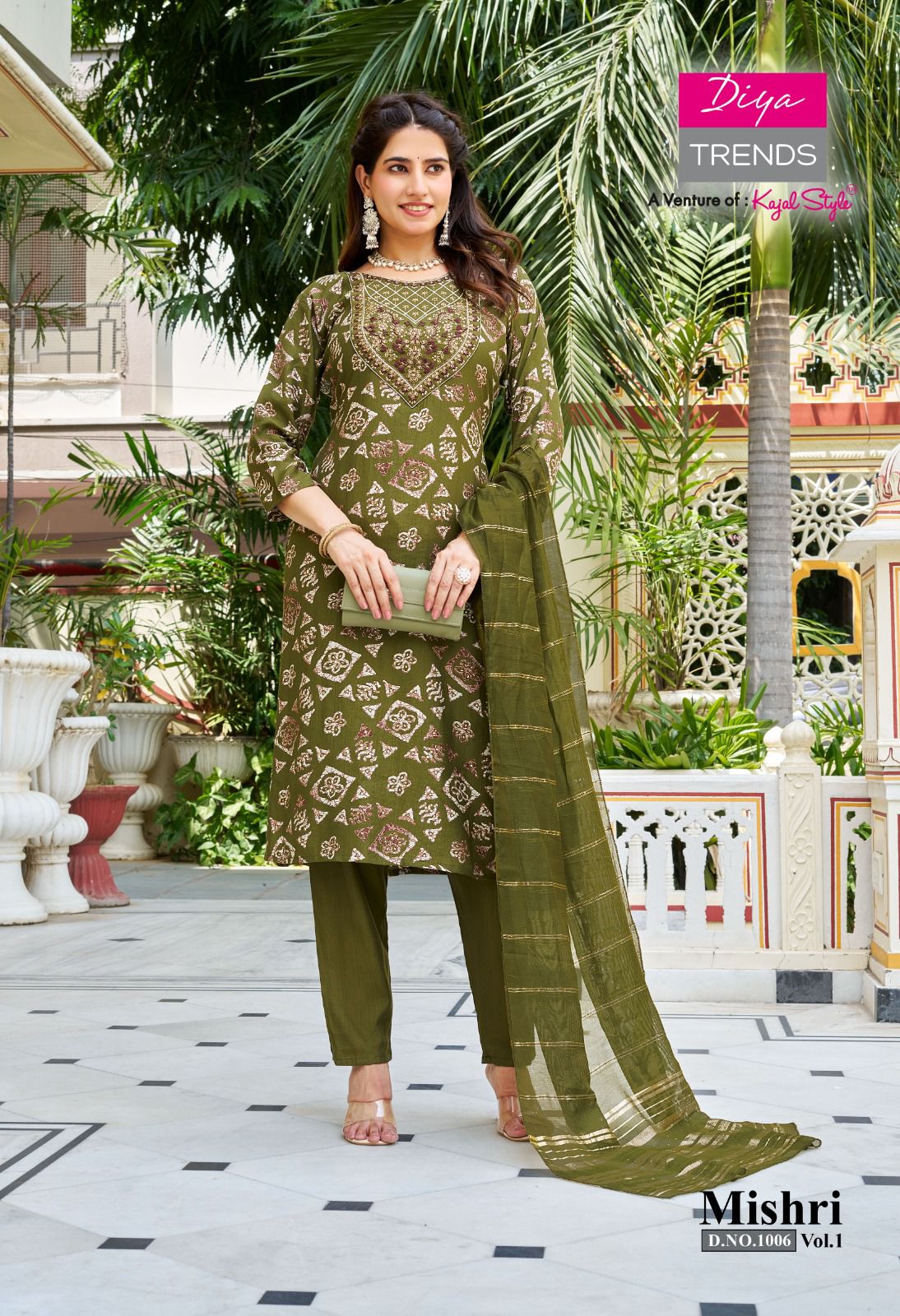 Diya Trends Mishri Printed Salwar Kameez Catalog collection 3
