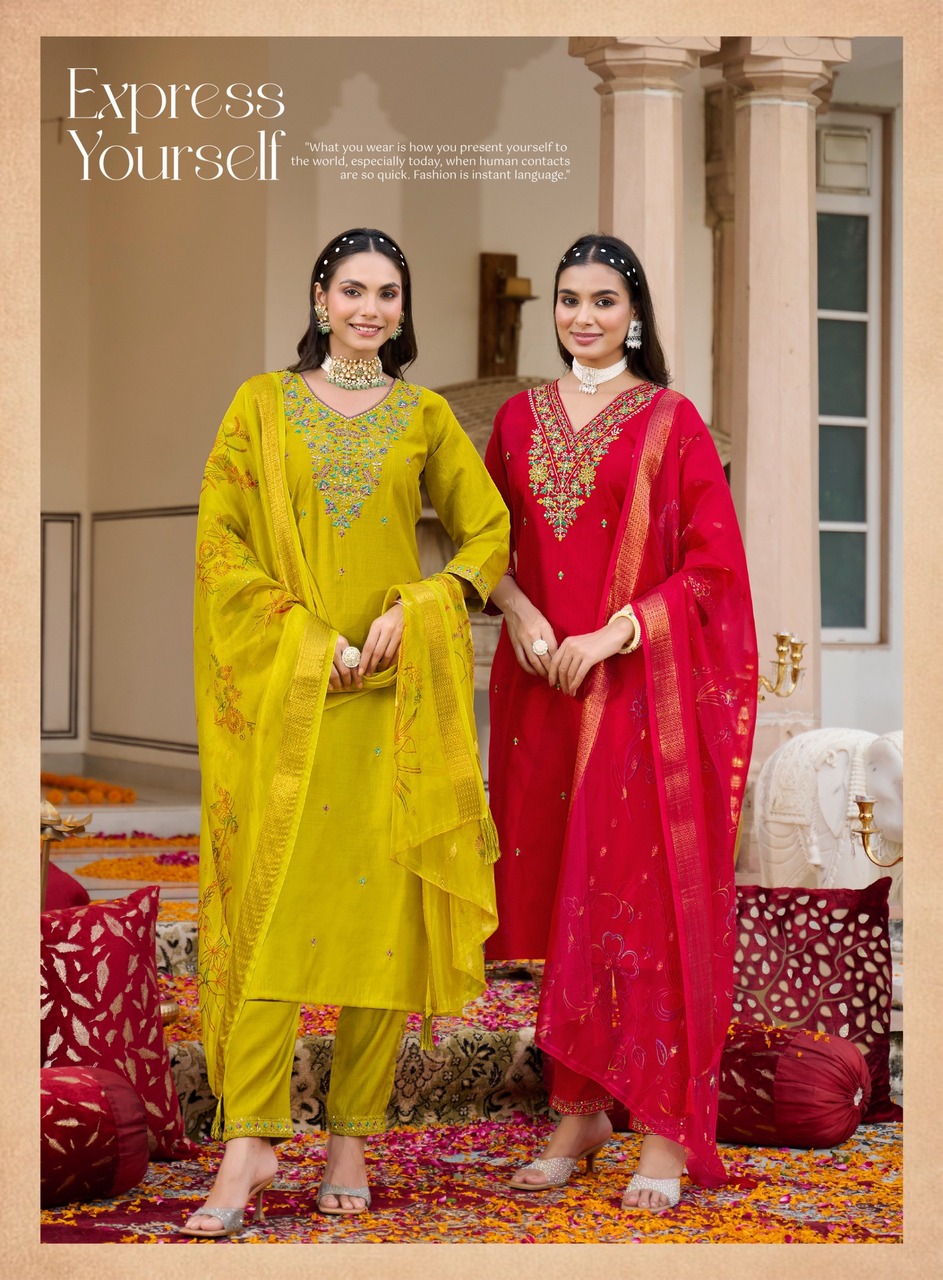 Radhika Lifestyle Suhani 2 Embroidery Salwar Kameez Catalog collection 12