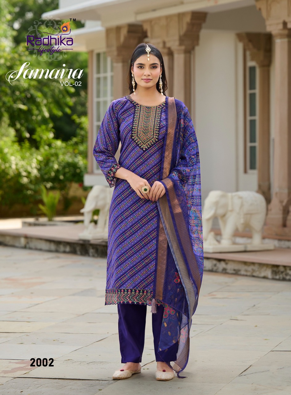 Radhika Lifestyle Samaira Vol 2 Readymade Dress Catalog collection 10