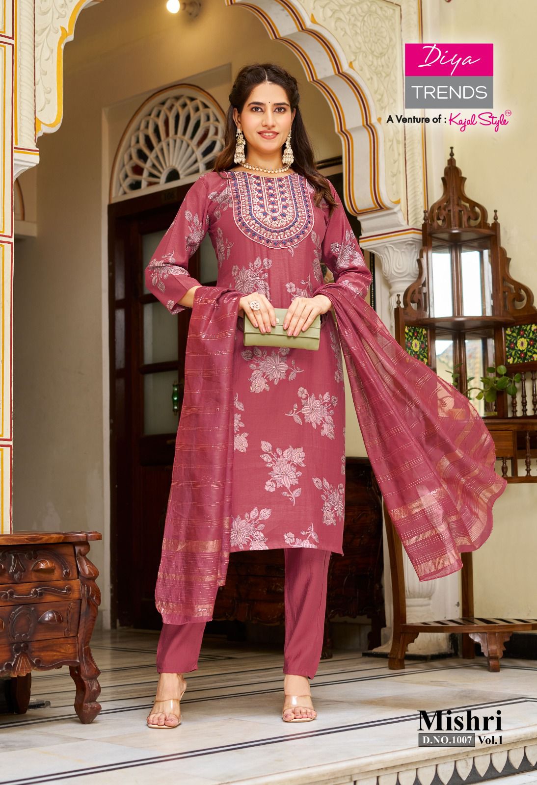 Diya Trends Mishri Printed Salwar Kameez Catalog collection 4