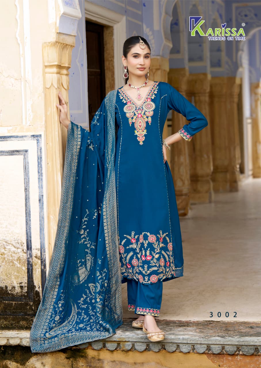 Karissa Kalisha Vol 3 Readymade Dress Catalog collection 5