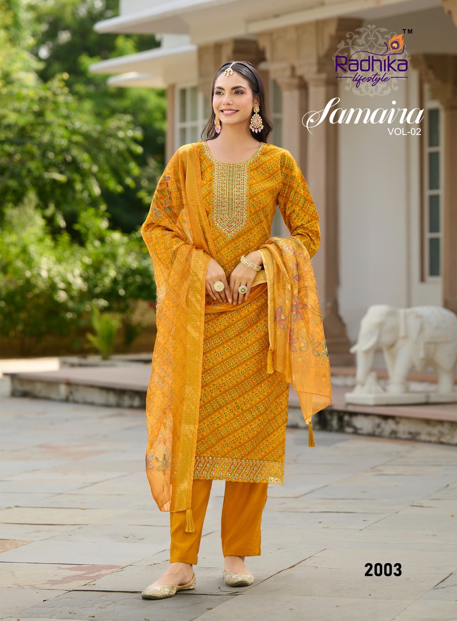 Radhika Lifestyle Samaira Vol 2 Readymade Dress Catalog collection 7