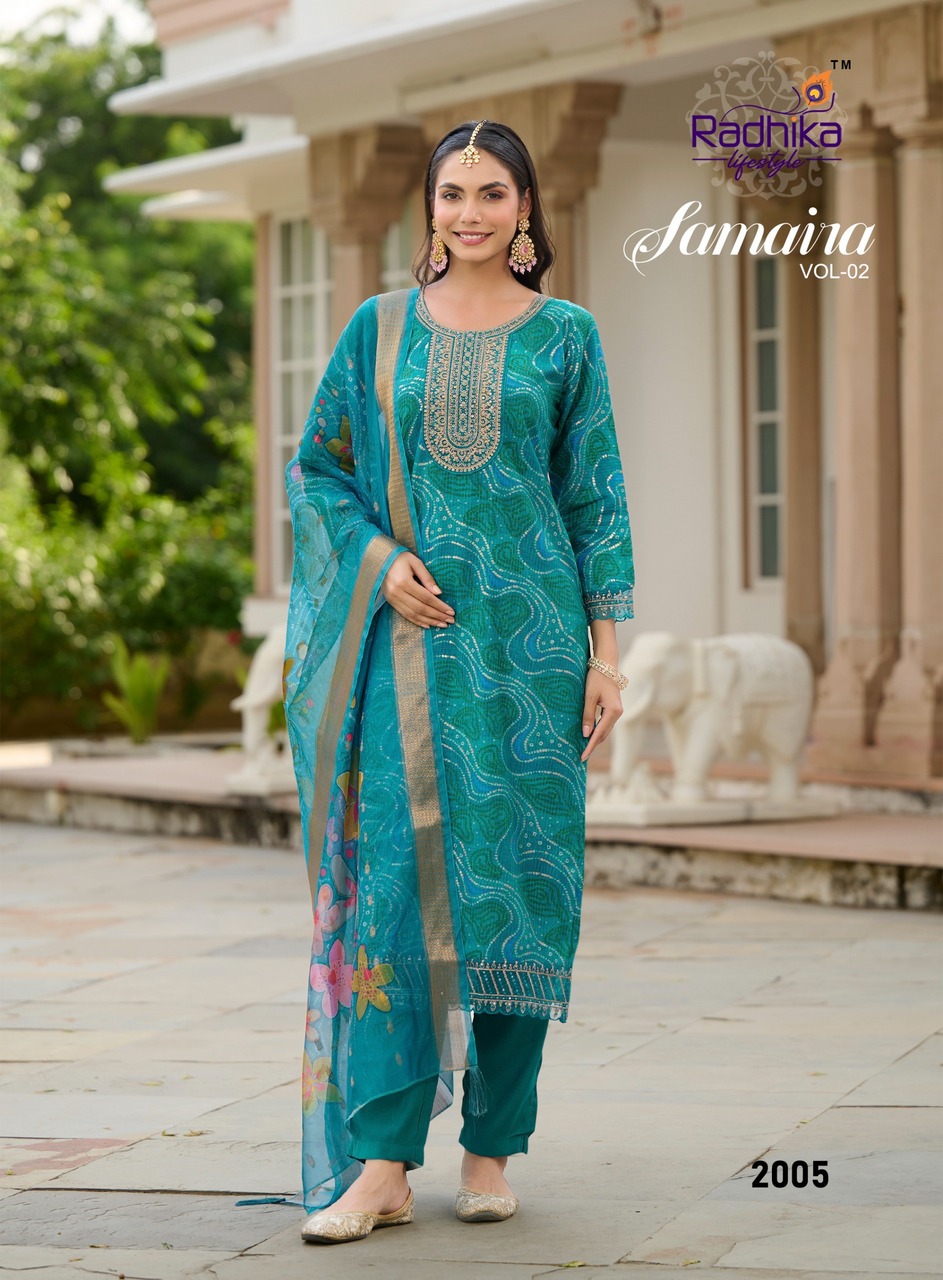 Radhika Lifestyle Samaira Vol 2 Readymade Dress Catalog collection 3
