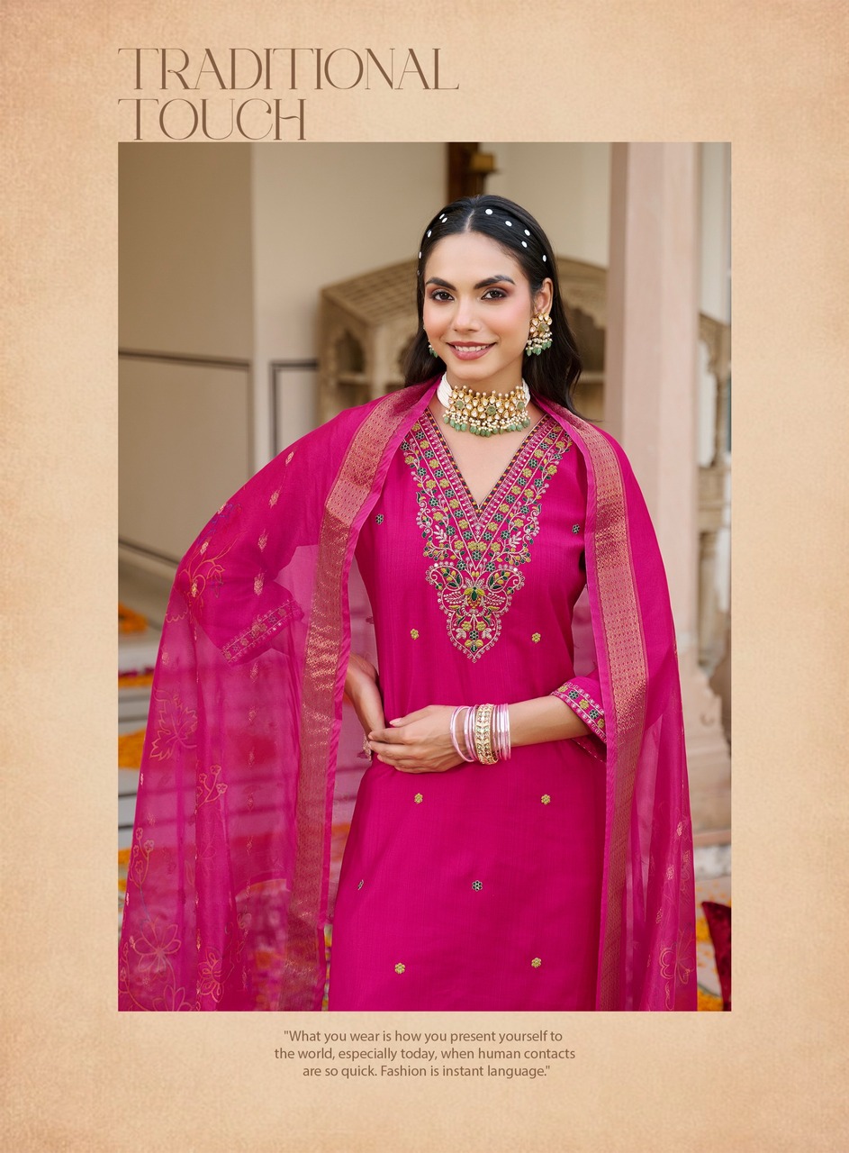 Radhika Lifestyle Suhani 2 Embroidery Salwar Kameez Catalog collection 11