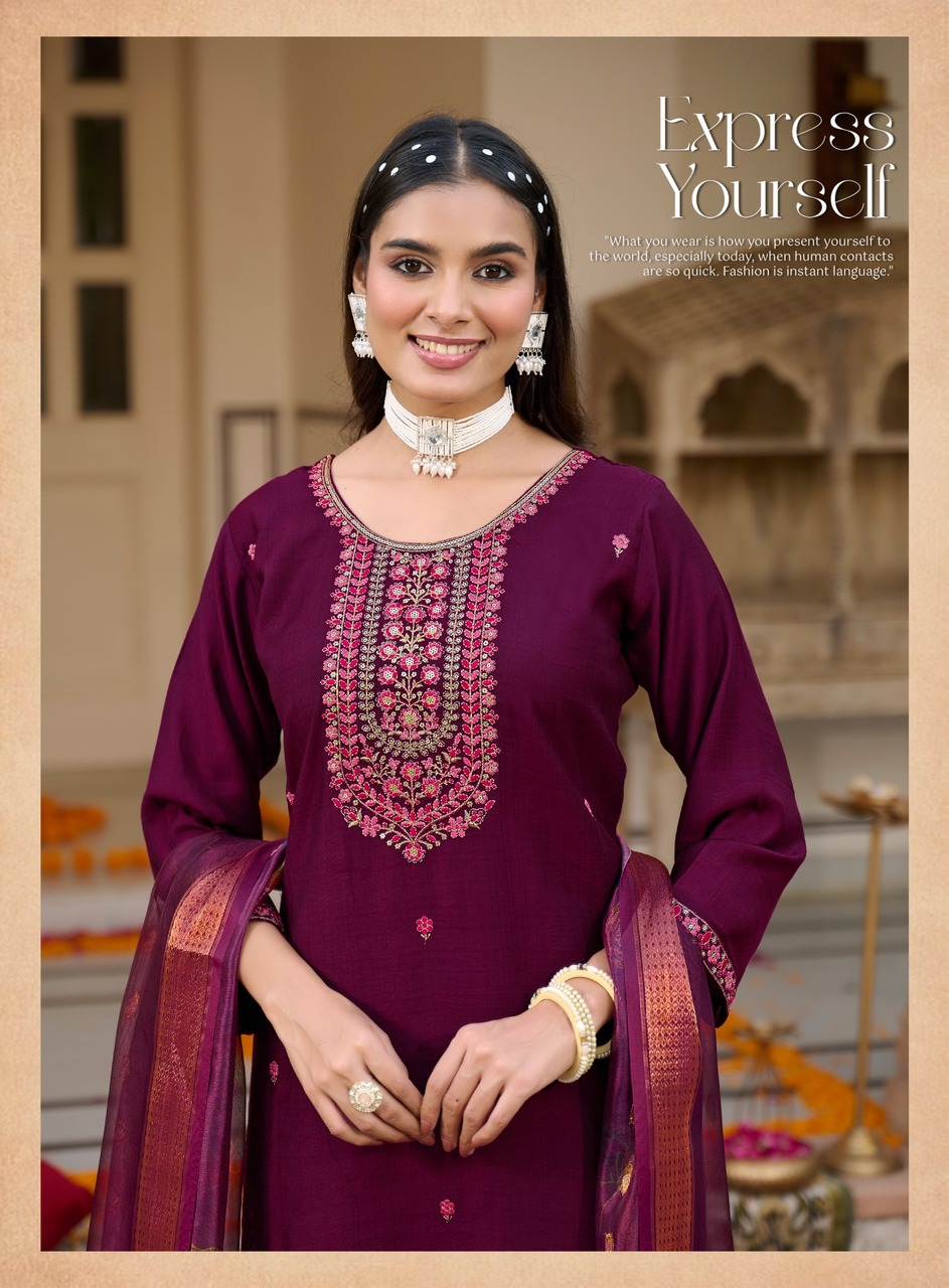 Radhika Lifestyle Suhani 2 Embroidery Salwar Kameez Catalog collection 13