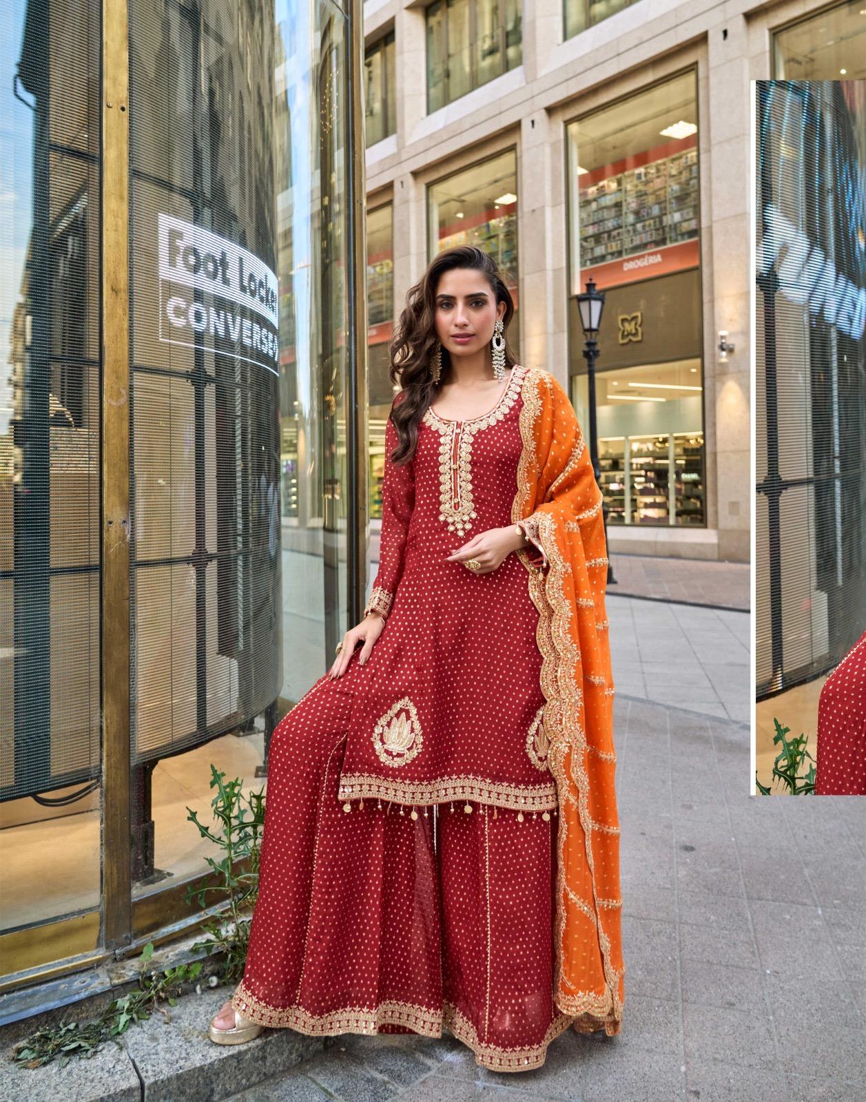 Sayuri Designer Swati Embroidery Salwar Kameez Catalog collection 12