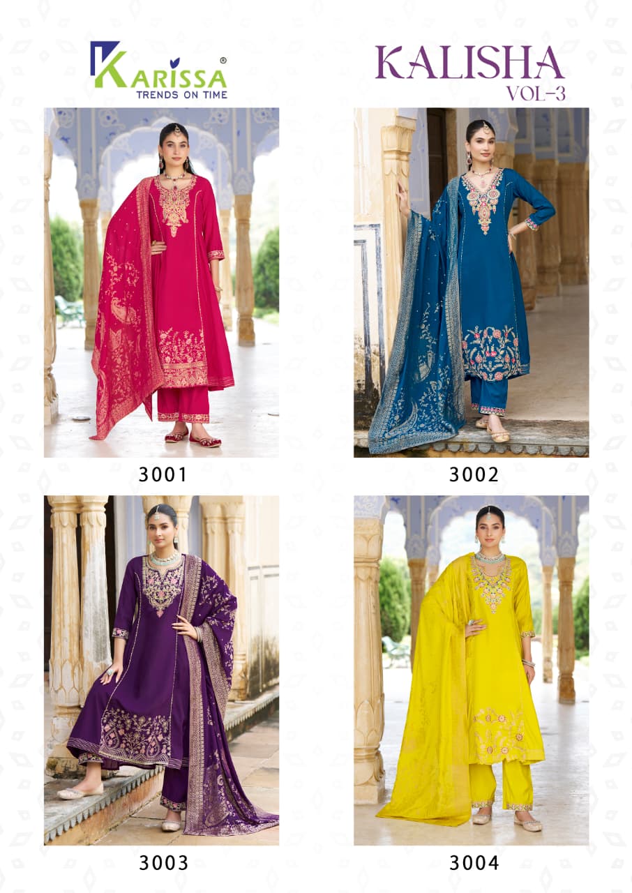 Karissa Kalisha Vol 3 Readymade Dress Catalog collection 6