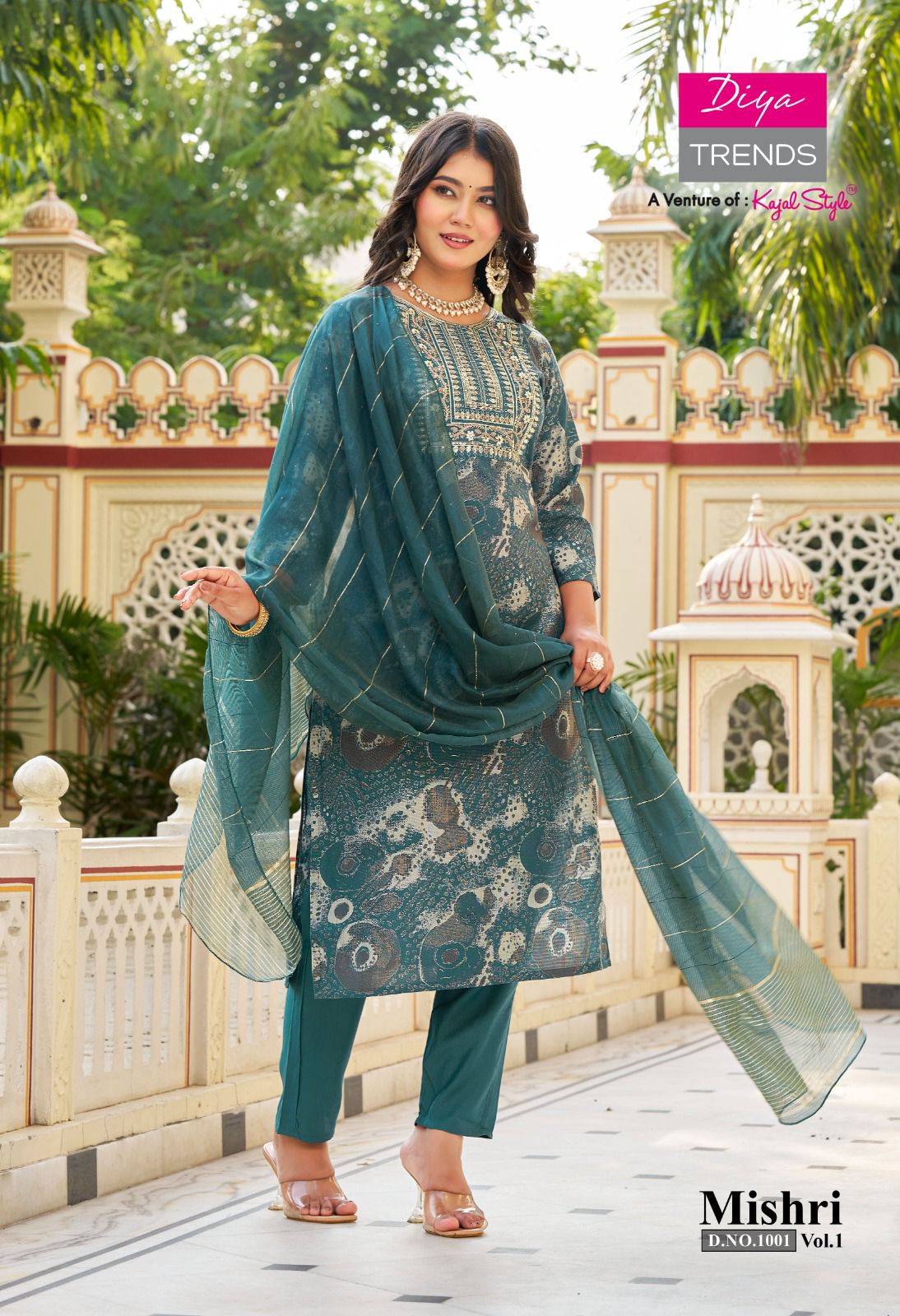 Diya Trends Mishri Printed Salwar Kameez Catalog collection 9
