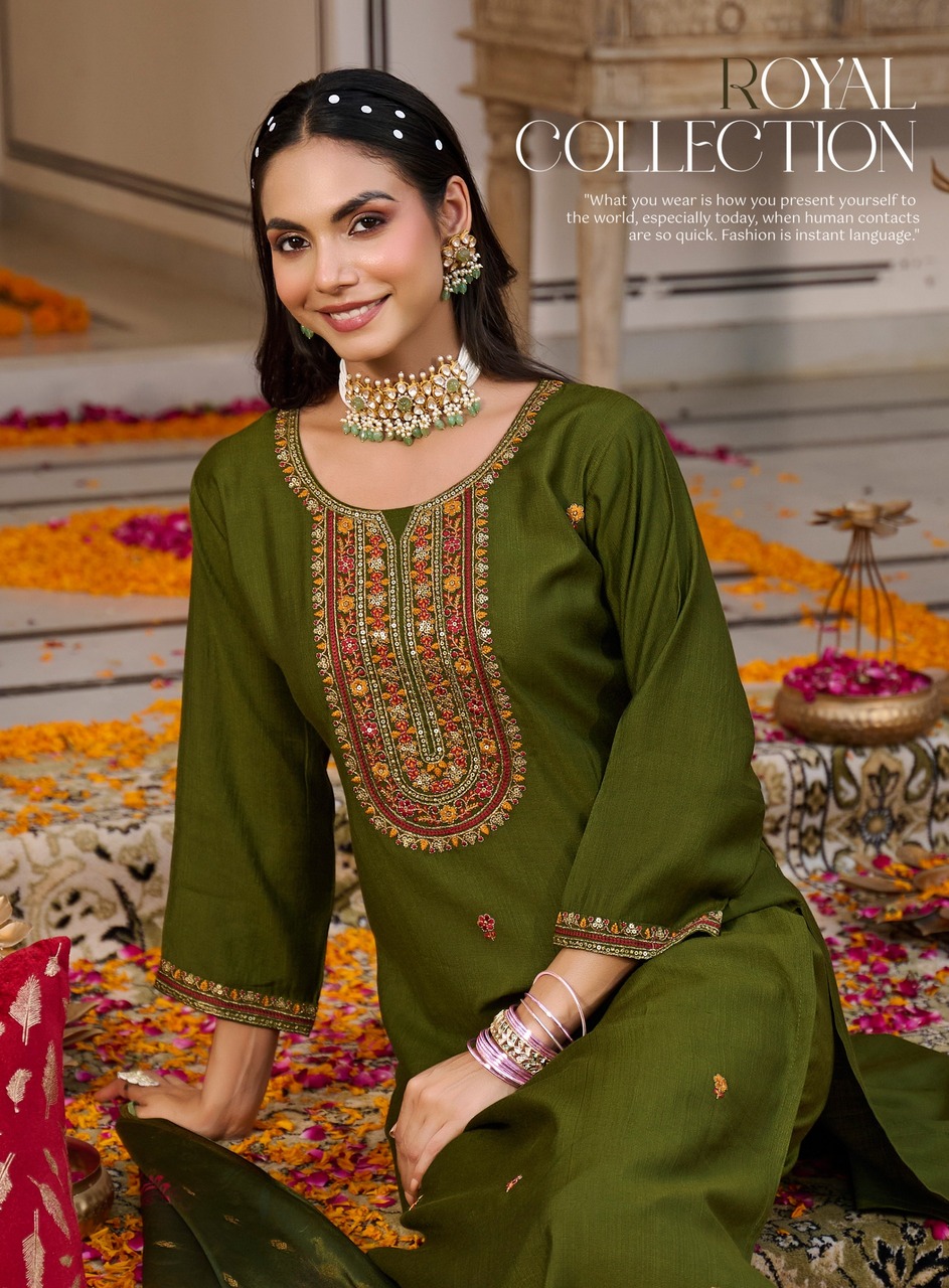 Radhika Lifestyle Suhani 2 Embroidery Salwar Kameez Catalog collection 9