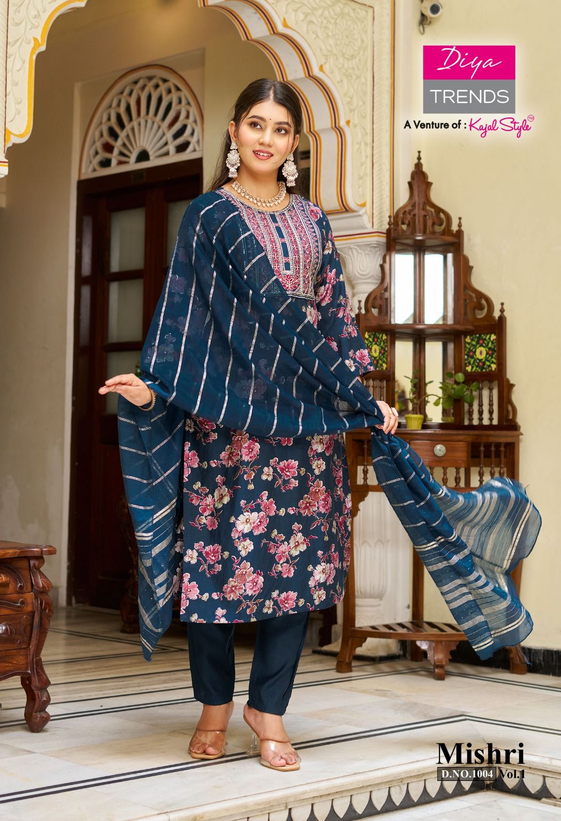 Diya Trends Mishri Printed Salwar Kameez Catalog collection 6