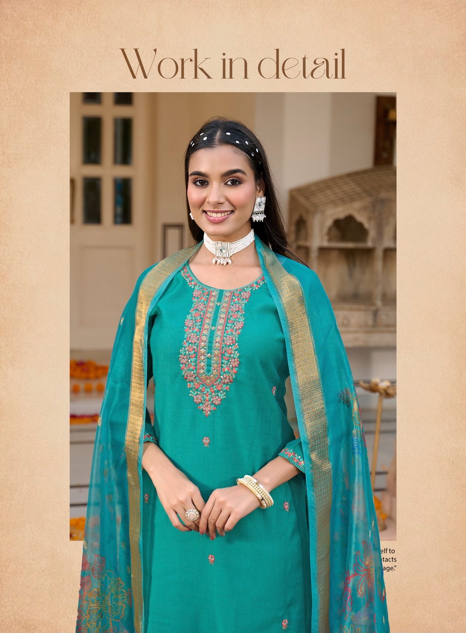 Radhika Lifestyle Suhani 2 Embroidery Salwar Kameez Catalog collection 8