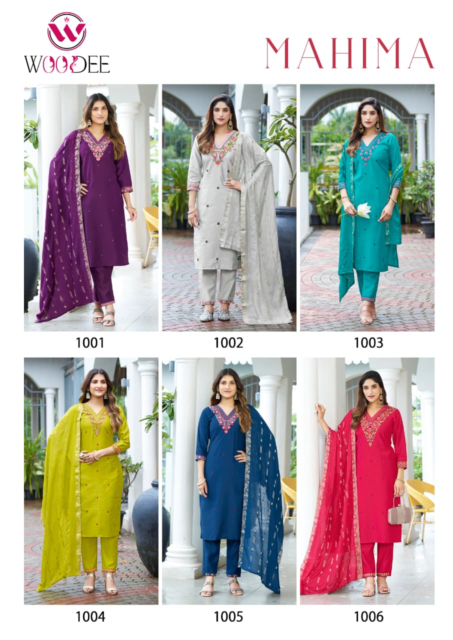 Woodee Mahima Readymade Dress Catalog collection 5