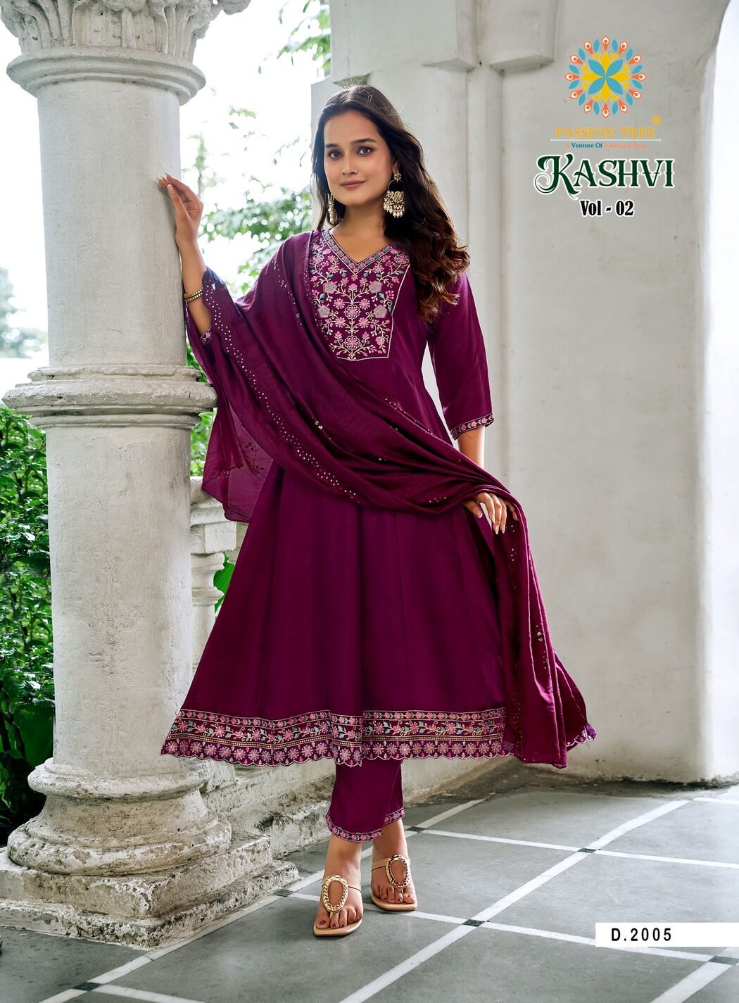 Passion Tree Kashvi Vol 2 Anarkali Suits Catalog collection 4
