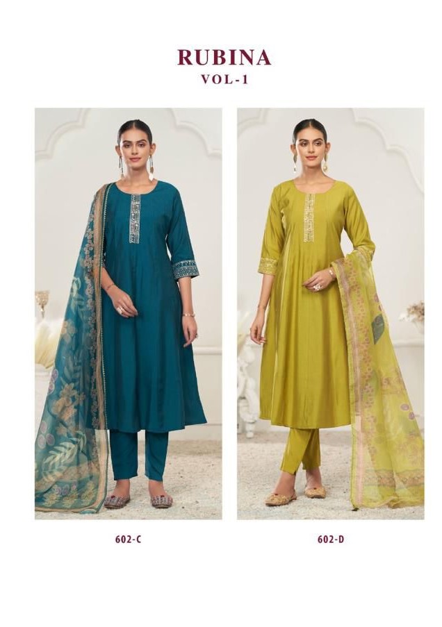 Vamika Rubina Readymade Dress Catalog collection 7