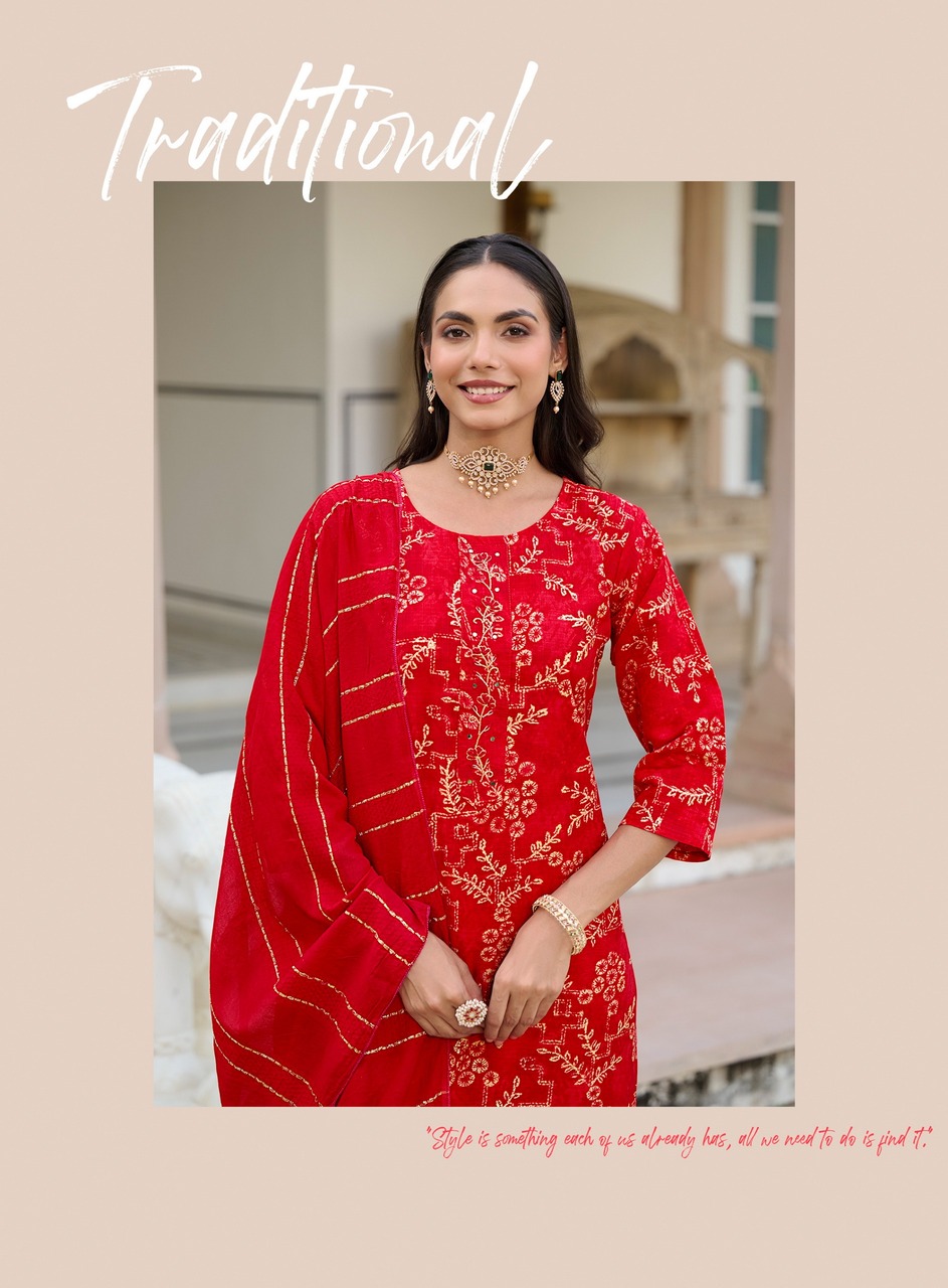 Radhika Lifestyle Alexa Vol 6 Printed Salwar Kameez Catalog collection 9