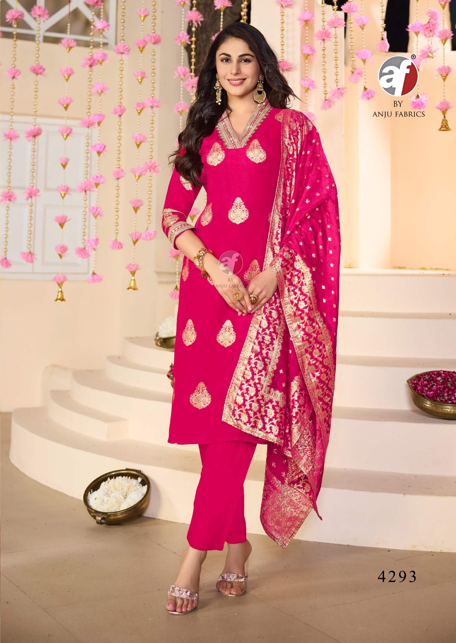 Anju Fabrics Bandhan Vol 5 Readymade Dress Catalog collection 10