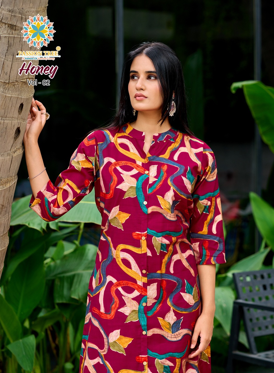 Passion Tree Honey Vol 2 Kurtis With Bottom Catalog collection 4